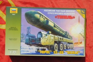 ZVE5003  Russian Intercontinental Ballistic Missile Launcher 